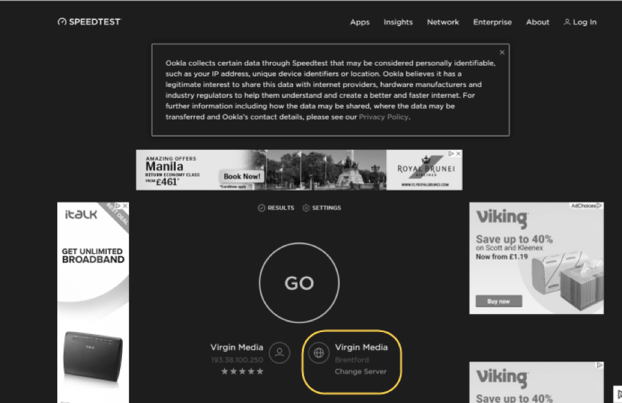 How to Check Broadband Speed Virgin Media