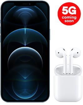 Buy Apple iPhone 12 Pro Max and AirPods | Pay Monthly